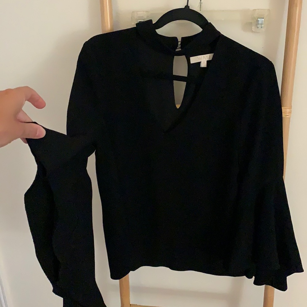 Wayf keyhole shirt